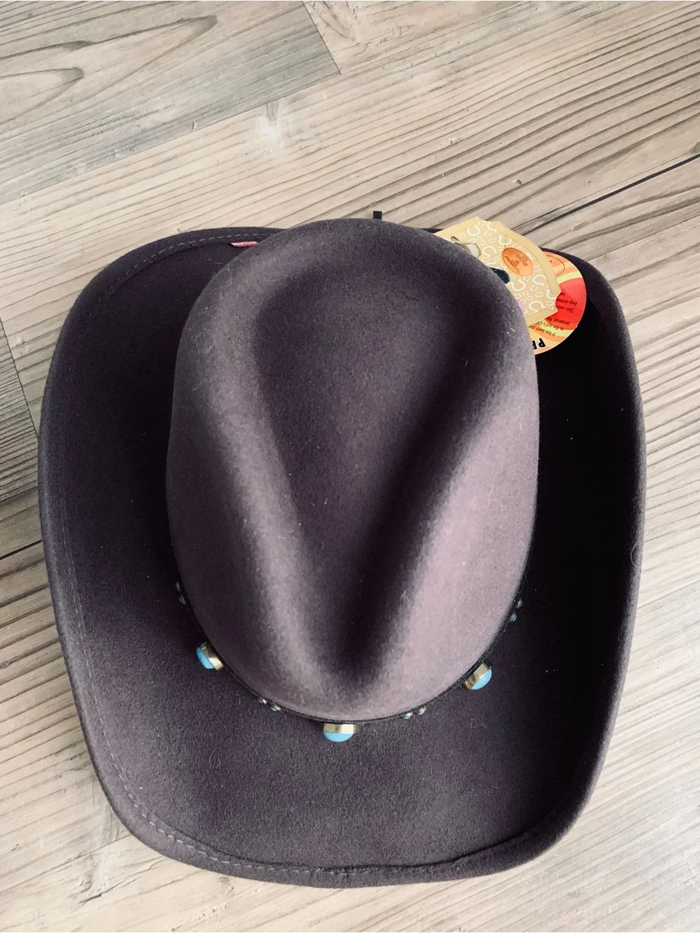 Bullhide Omaha Kids Wool Felt Cowboy Hat Chocolate Sz M, 0866CH